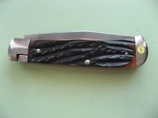 SCHATT & MORGAN #3 EXPRESS AUTO WORM GROOVE BONE DAMASCUS #1