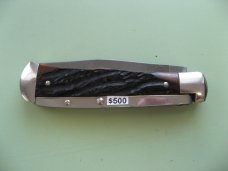 SCHATT & MORGAN #3 EXPRESS AUTO WORM GROOVE BONE DAMASCUS #2