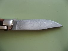 SCHATT & MORGAN #3 EXPRESS AUTO WORM GROOVE BONE DAMASCUS #2