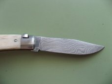 SCHATT & MORGAN #3 EXPRESS AUTO SMOOTH BONE DAMASCUS #1