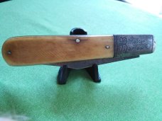 Grand Daddy Master Barlow by Colonial Saw Cut Bone handles   