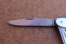 Rare Antique 1909 Victorinox VICTORIA Swiss Army Knife SAK Mother of Pearl