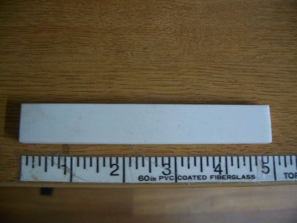 5" x 3/4" ceramic knife sharpening stone