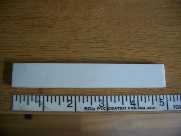 5" x 3/4" ceramic knife sharpening stone