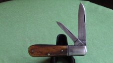 C.F. Wolfertz & Co. Allentown Pa.    2 Blade Barlow  Bone handles