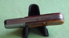 C.F. Wolfertz & Co. Allentown Pa.    2 Blade Barlow  Bone handles