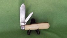 LF&C 2 Blade Jack French Ivory  Handles