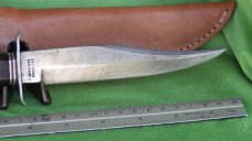PIC Fixed Blade "Sheriff Knife" by Linder Brothers Circa 1950's