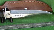 PIC Fixed Blade "Sheriff Knife" by Linder Brothers Circa 1950's
