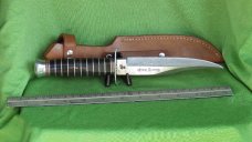 PIC Fixed Blade "Sheriff Knife" by Linder Brothers Circa 1950's