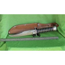 PIC Fixed Blade "Sheriff Knife" by Linder Brothers Circa 1950's #2