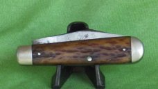 Remington 2 Blade jack with Brown bone handles   R153