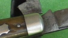 Remington 2 Blade jack with Brown bone handles   R153