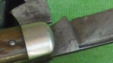 Remington 2 Blade jack with Brown bone handles   R153