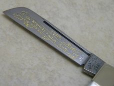 Fight'n Rooster Frank Buster Cut Co Germany Pearl Kentucky Cut. Association Congress Whittler Knife