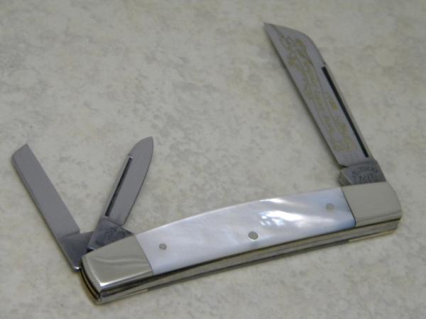 Fight'n Rooster Frank Buster Cut Co Germany Pearl Kentucky Cut. Association Congress Whittler Knife