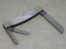 Fight'n Rooster Frank Buster Cut Co Germany Pearl Kentucky Cut. Association Congress Whittler Knife