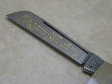 Fight'n Rooster Frank Buster Cut Co Germany Pearl Kentucky Cut. Association Congress Whittler Knife
