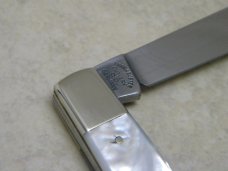 Fight'n Rooster Frank Buster Cut Co Germany Pearl Kentucky Cut. Association Congress Whittler Knife