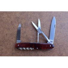 Rare WENGER TAHARA 1910 Trademark Swiss Army Knife SAK Victorinox FauxTortoise