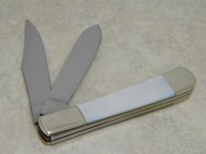 American Blade Japan Pearl "Yours for Life" Trapper Knife