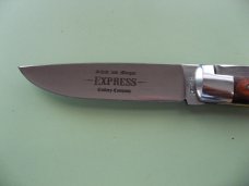 SCHATT & MORGAN #3 EXPRESS AUTO MARVEL WOOD DROP POINT 