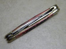 Case XX USA 2010 Crimson Bone 6318 Series XXV SS Limited Edition Stockman Knife 