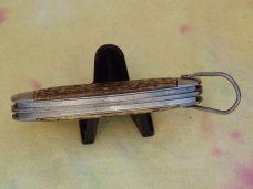 WW II era Scout Knife Pal Blade Co. Brown Bone Handles      