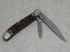 Kutmaster Utica Cut. Co. Utica NY Jigged Delrin Peanut Knife
