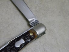 Kutmaster Utica Cut. Co. Utica NY Jigged Delrin Peanut Knife