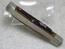 Kutmaster Utica Cut. Co. Utica NY Jigged Delrin Peanut Knife