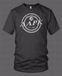 Black All About Pocket Knives (AAPK) T-Shirt - High Quality 6 oz. Heavyweight Cotton