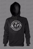 Black All About Pocket Knives (AAPK) Hooded Sweatshirt - 9 oz. 50/50 Cotton/Poly Fleece