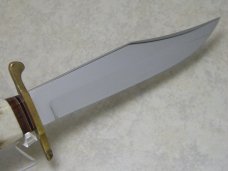 Linder Solingen Germany Genuine Stag Master Bowie Fixed Blade Sheath Knife