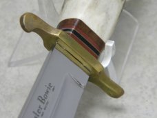 Linder Solingen Germany Genuine Stag Master Bowie Fixed Blade Sheath Knife