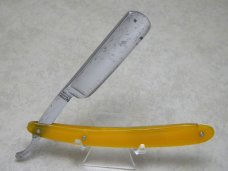 Vintage KAMA Solingen #78 Amber Round Extra Hollow Ground Straight Razor