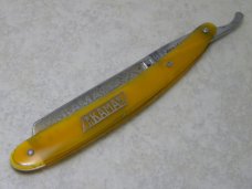 Vintage KAMA Solingen #78 Amber Round Extra Hollow Ground Straight Razor