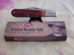 Case  Grand Daddy Barlow Barn Chestnut  Jigged bone William Russell Case Edition 2008   6143 ss     
