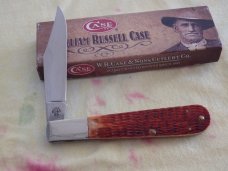 Case  Grand Daddy Barlow Barn Chestnut  Jigged bone William Russell Case Edition 2008   6143 ss     