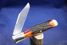 Schatt & Morgan Cutlery #02 Large Coke Bottle Factory Sample Short Run. 1 of 9.  # 913