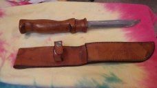 Large Brusletto fixed blade knife 