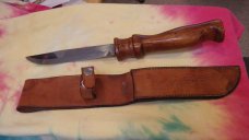 Large Brusletto fixed blade knife 