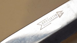 Large Brusletto fixed blade knife 