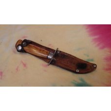 Vintage G.C.&Co MORA 501 Knife-Made-in-Sweden-Original-Leather-Sheath