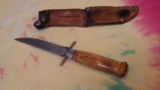 Vintage G.C.&Co  MORA 501 Knife-Made-in-Sweden-Original-Leather-Sheath