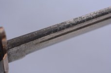 R.J. RICHTER SOLINGEN GERMANY bone handle vintage fixed blade knife; original sheath
