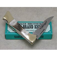 Parker Brothers Chattanooga, TN K266 Japan Genuine Stag Lockback Knife in Box