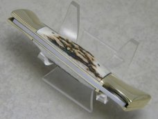 Parker Brothers Chattanooga, TN K266 Japan Genuine Stag Lockback Knife in Box