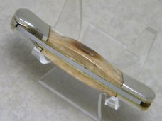 Frost Cutlery Japan Genuine Second Cut Bone Stag Sportsman-I Lockback Knife in Box