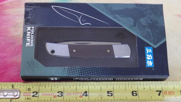 Sanrenmu  Folding Knife Wood Handles